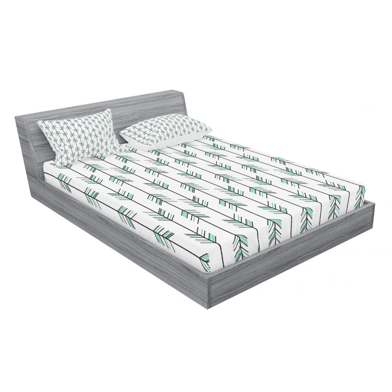 Microfiber Sheet Set, Full Sheet Set with Fitted Sheet