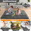 Matelas confortable pour lit de tatami japonais en mousse à haute densité - Lit futon escamotable pliable pleine grandeur, peu encombrant pour la maison, la chambre d'amis, le dortoir, le véhicule récréatif, le camping - gris foncé, complet 54 * 80 po-549737952
