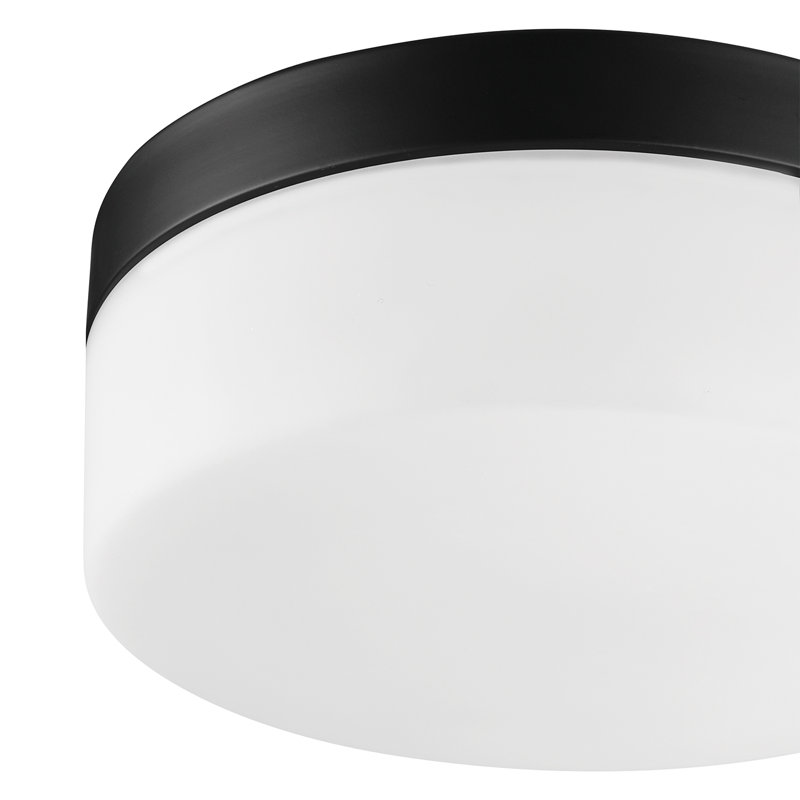 Luminaire encastré extérieur intégré à DEL noir Mark 23W