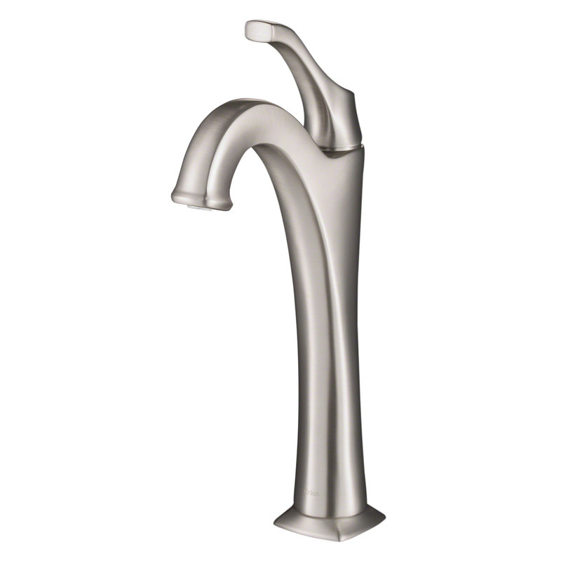 Robinet pour vasque de salle de bain avec bonde Arlo, Inox qui ne tache pas