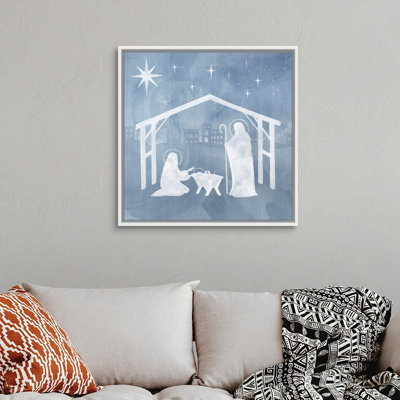 «Star Of Bethlehem I» par Grace Popp - peinture sur toile tendue