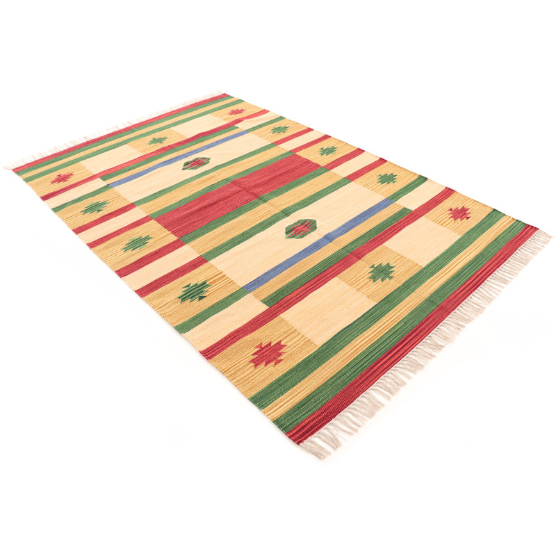 Southwestern Hand Woven Area Rug, Rectangle 140 x 200cm