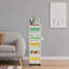 5-Tier Rolling Storage Cabinet with Drawers-1056080596