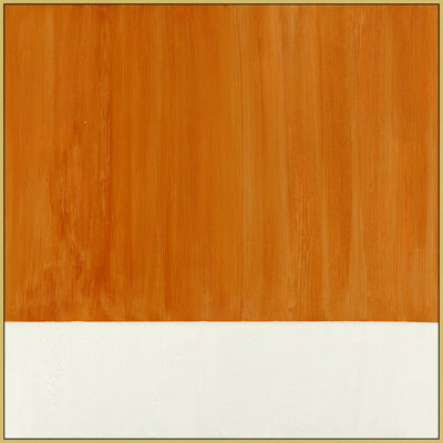 Textured Panel Orange Painting by Thom Filicia