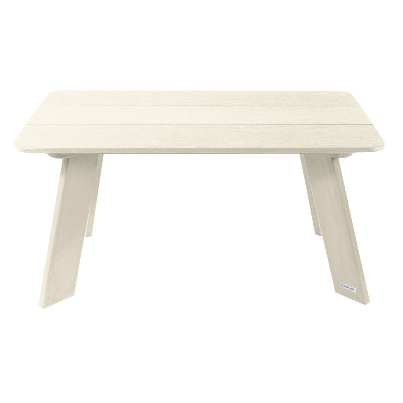 Table basse Byrnes, Blanc délavé
