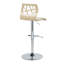 Tabouret de bar réglable avec pivot-1609822698