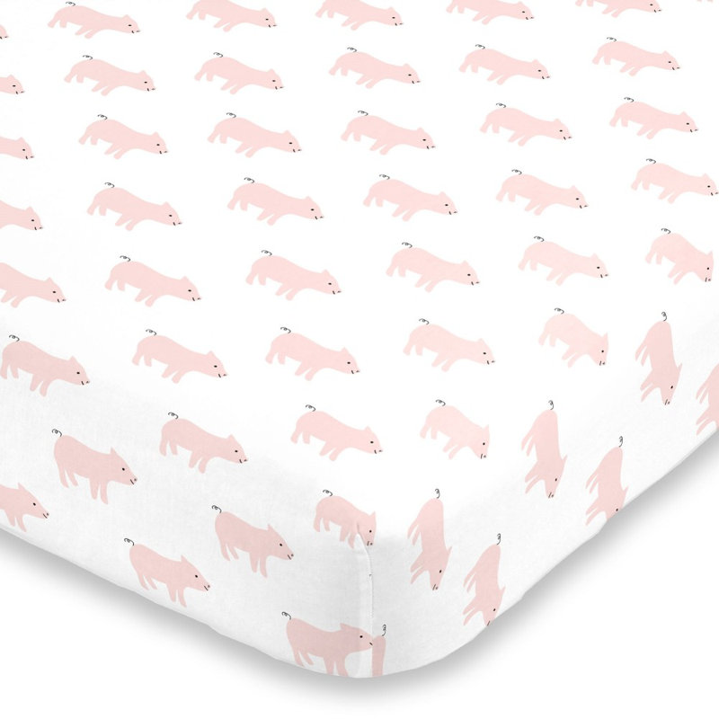 Drap-housse pour lit de bébé Nojo