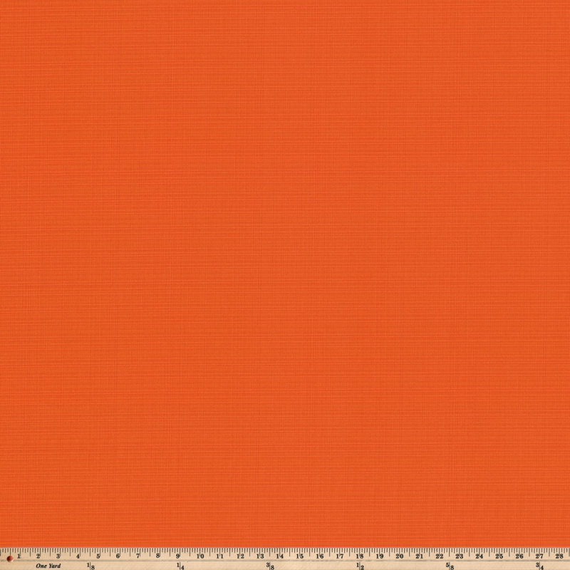 18.5" Orange Polyester Indoor/Outdoor Square Throw Pillows Set