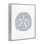 Minimal Sand Dollar, estampe numérique encadrée par Jetty Home, LLC