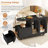 Mobile End Table With Lockable Wheels And Storage Drawer-2125249998