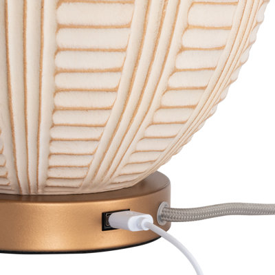 Lampe de table 23,25 po Crowl