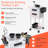 Chariot utilitaire multifonctionnel avec tiroir verrouillable TASALON-92385106