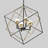 Cloma 4 - Light Dimmable LED Square / Rectangle Chandelier