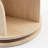 4-Tier Rotating Bookshelf with 360° Spinning Storage