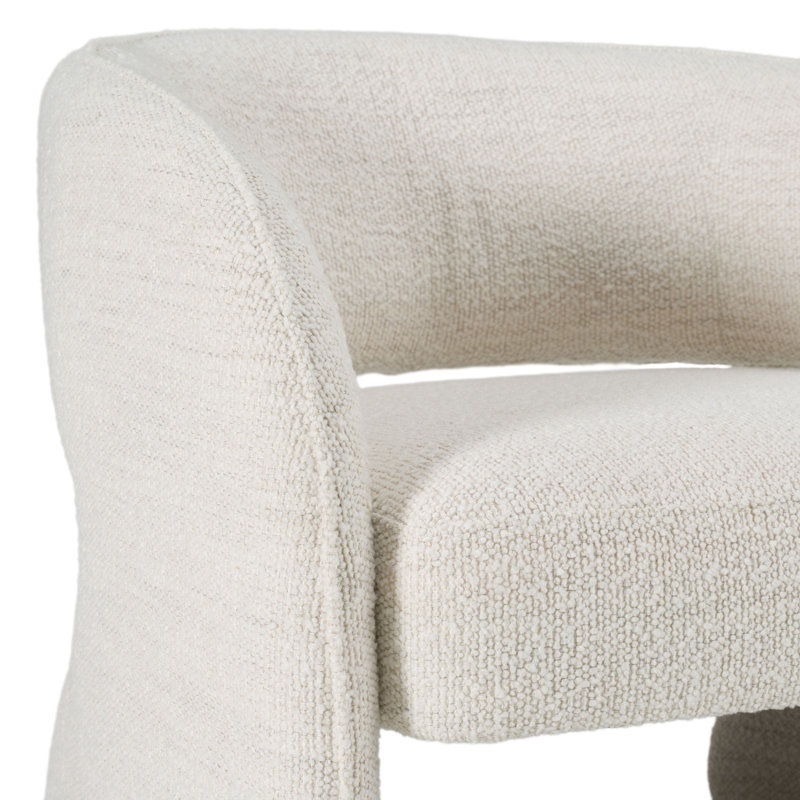 Fauteuil en polyester l 31 po Cassie-Mai