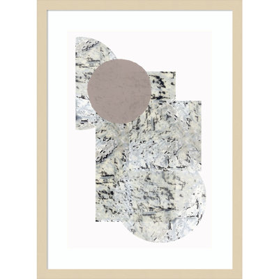 "Direction II" par Cartissi, impression sur bois encadrée