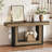 63'' Console Table with Pedestal Base