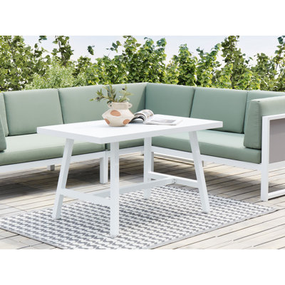 Avalyne Rectangular Outdoor Dining Table , 47.2cm cm W 64cm cm D