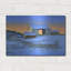  «Last Light Winter Blues» par Michael Fratrich, art mural en métal, 16 po x 12 po-725687881