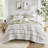 Carolina Taupe Stripe 7-Piece Full/Queen Comforter and Quilt Set-103515946-103515947