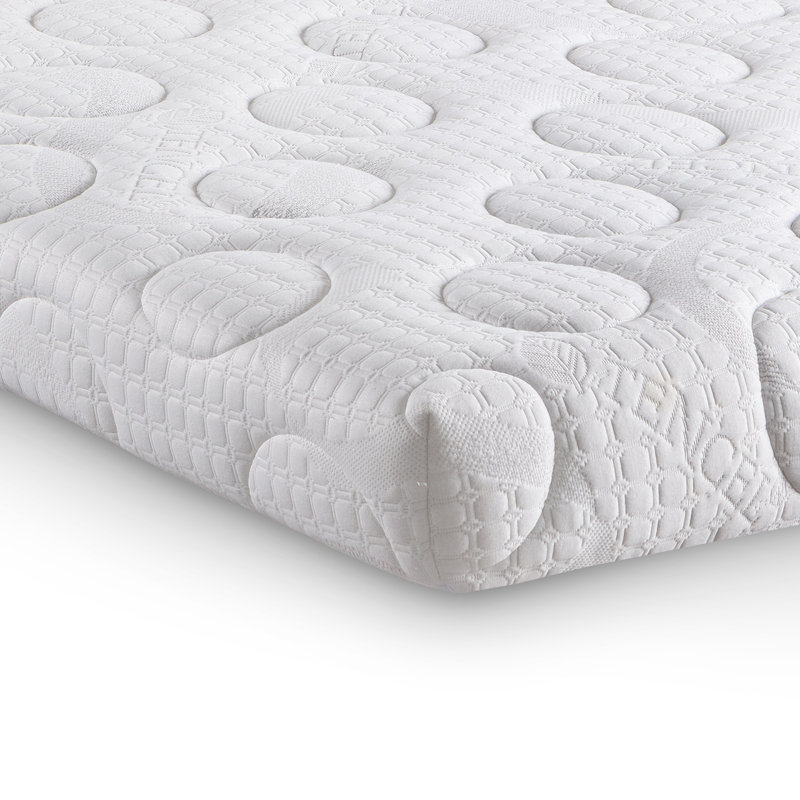 Delmor UK Double - DE 135 X 190 Cm Solid Wood Bed with Mattress
