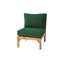 Huntington Teak Outdoor Armless Club Chair-210587391