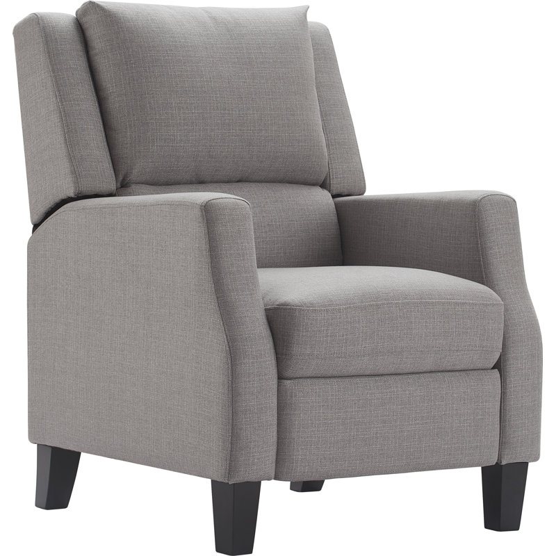 Fauteuil inclinable manuel Bristol, Gris