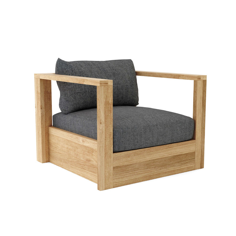 Teak Patio Chair with Cushions