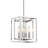 Davion 4 - Light Chrome Lantern Pendant