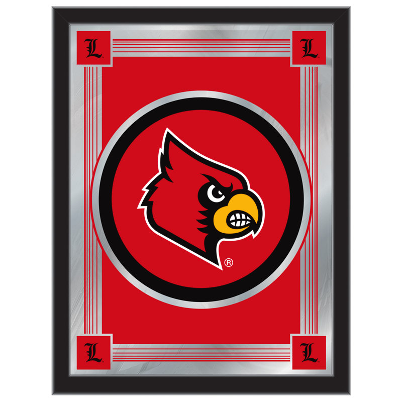 NCAA Logo Mirror, impression encadrée, Louisville