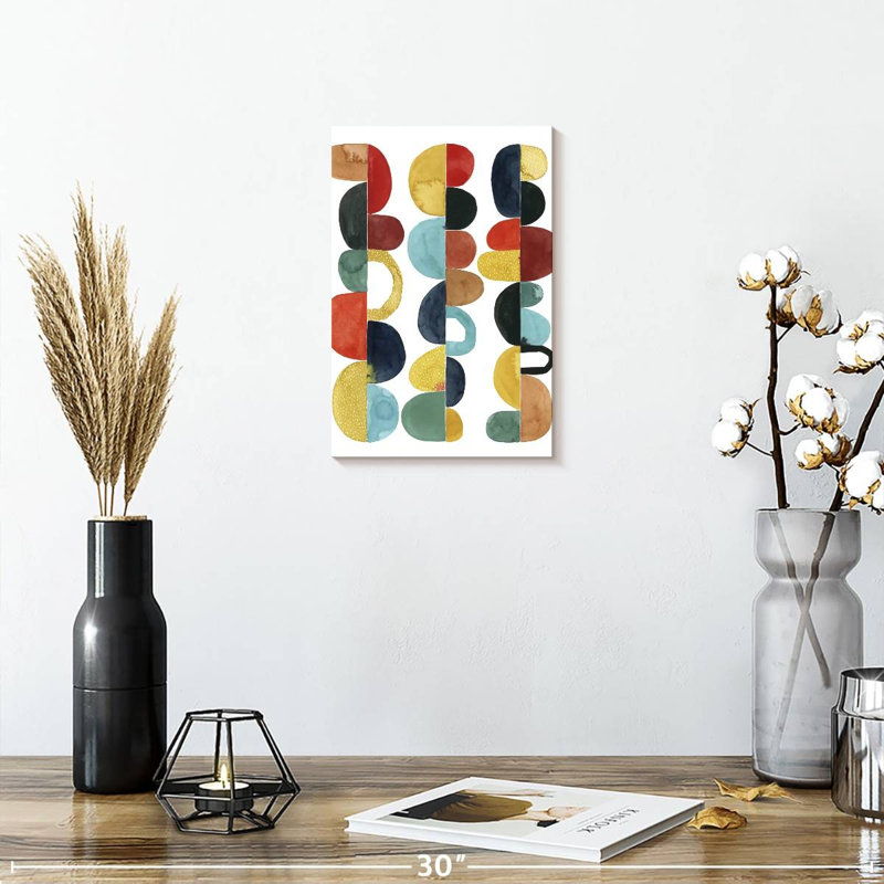 Avery Midcentury Sunrise I, 12" H x 8" W
