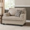 Fauteuil d'appoint surdimensionné Ead, 1 coussin décoratif, polyester