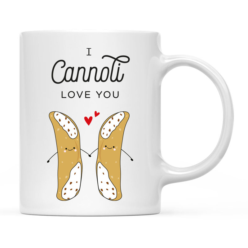 Tasse à café Funny Food pun, Cannoli