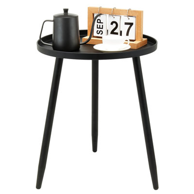Steel Top End Table