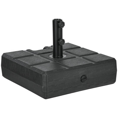 Briseyda 3.2kg Plastic Free Standing Umbrella Base