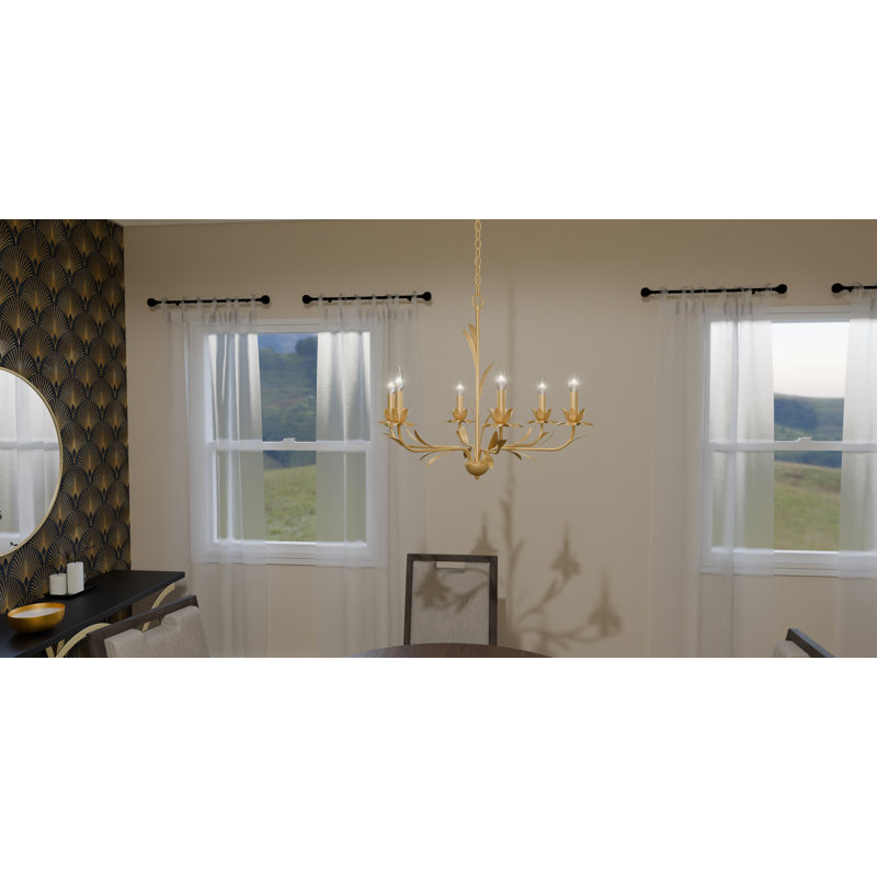 Karelin 6 - Light Dimmable Classic / Traditional Chandelier
