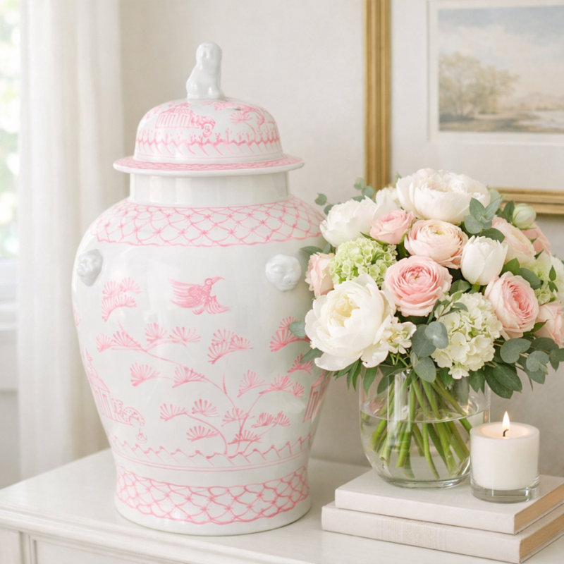 Handmade Porcelain China Jar