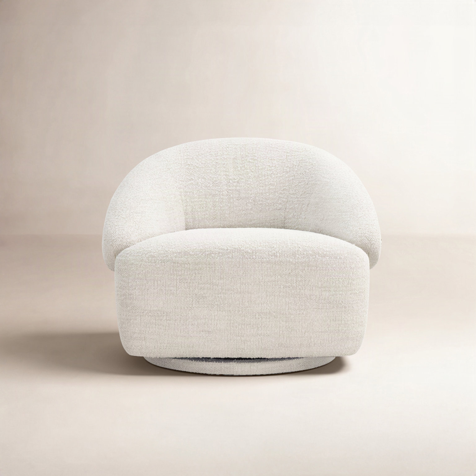Swivel Barrel Chair
