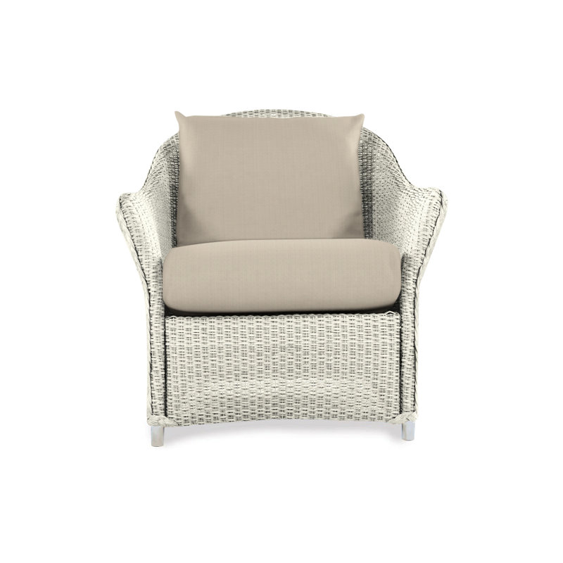 Weekend Retreat Outdoor Lounge Chair, Linen, Demo Oatmeal