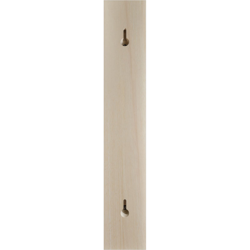 Traditional Rubberwood Shelf Bracket 2.5" W x 14.75" D x 14.25" H