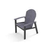 Newport Dining Height Metal Adirondack Chair