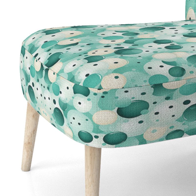 Chaise d'appoint Coastal Tranquility Pois