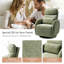  Fauteuil inclinable pivotant Abelie-1492756132