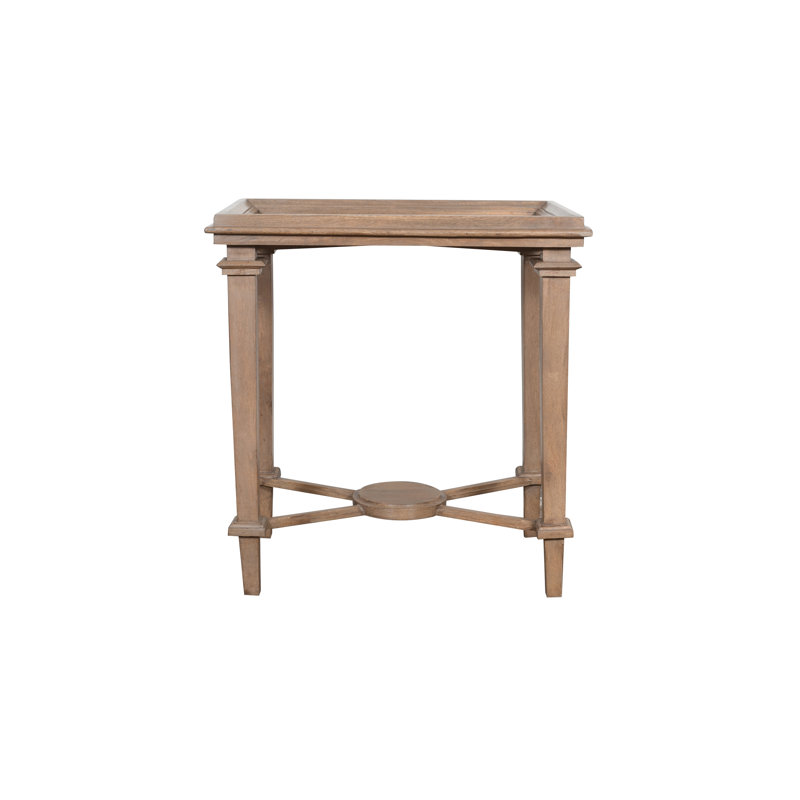 Melody 28'' Tall Solid Mango Wood End Table
