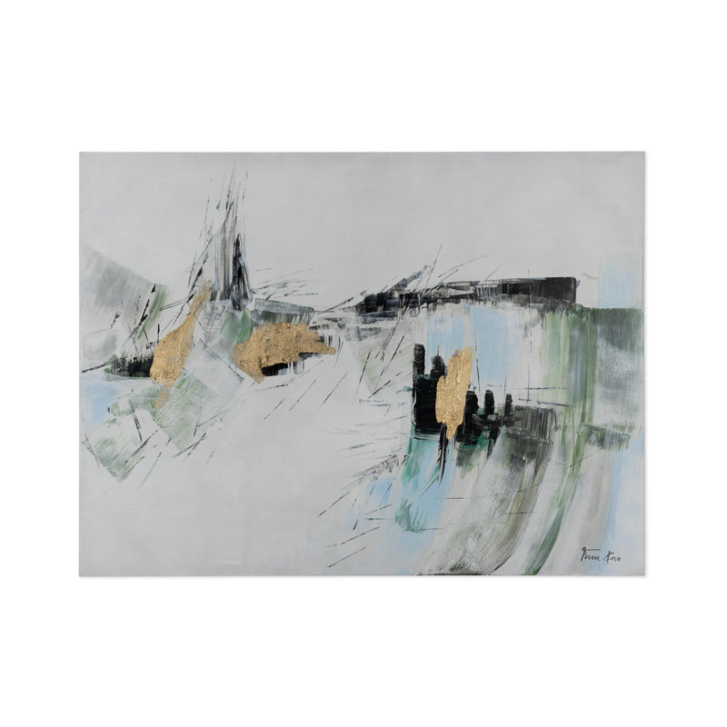 Abstractionist Landscape Acrylic Painting