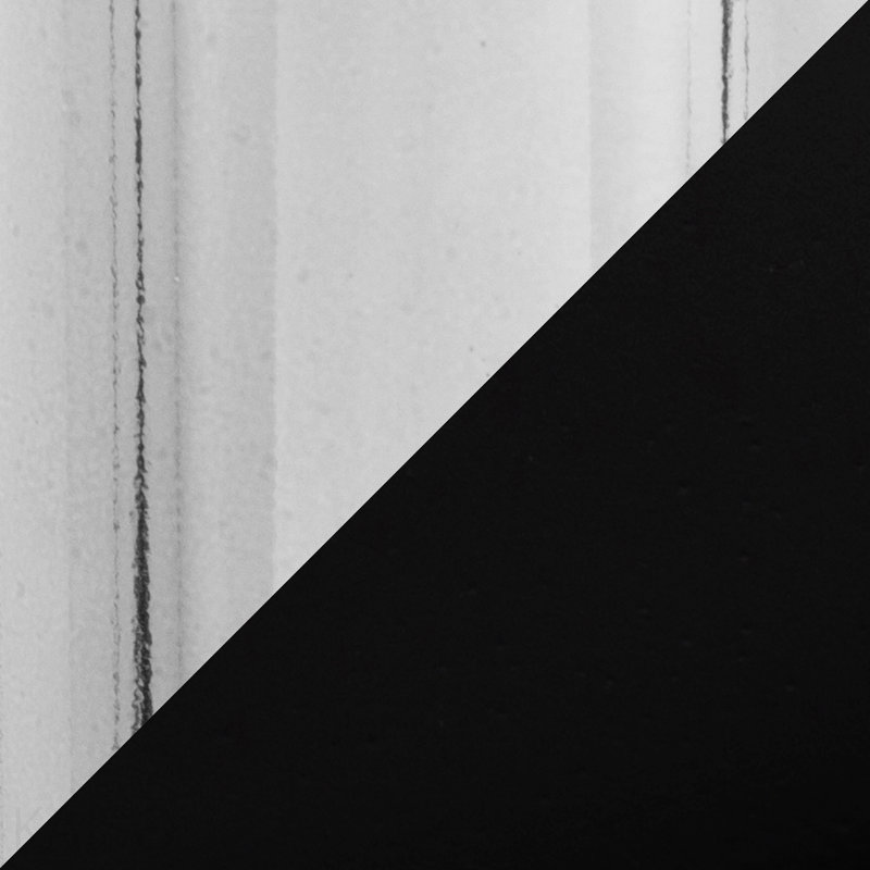 Table de bar contemporaine réglable en noir, Argenté / Noir