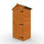 2x3w TigerFlex® Shiplap Apex Tool Tower