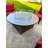 AMS Fire Pit Table Round Glass Wind Guard - Fire Flame Guard-76760279