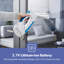 GEEPAS Cordless Window Vacuum Cleaner | 3-in-1 Spray Wipe Vacuum for Streak-Free Cleaning Mirrors Tiles & Shower Screens | 35min Runtime 140ml Removable Tank LED Indicator Quick Charge 2 Yr Warranty