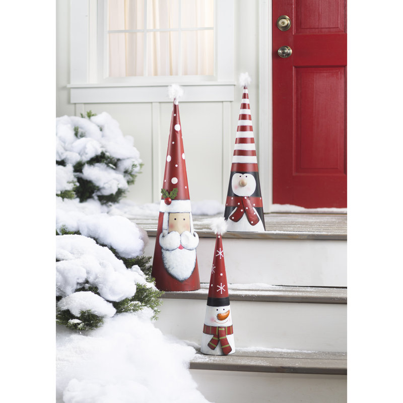 Ensemble de 3 figurines de Noël imbriquées